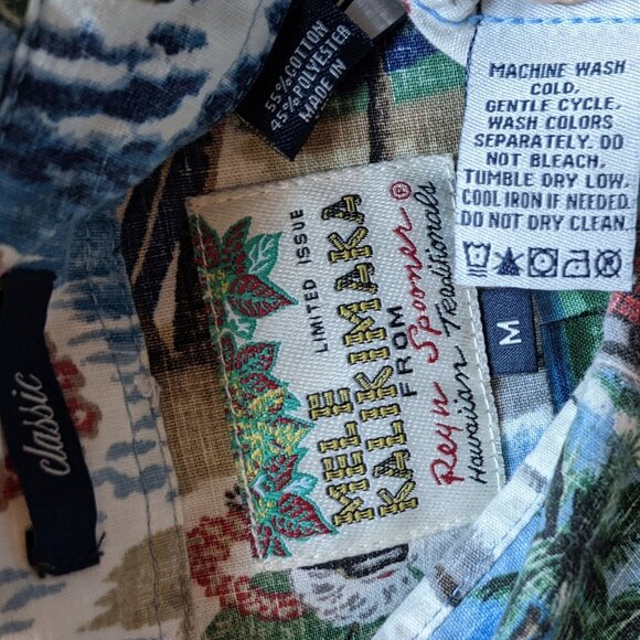 Reyn Spooner Kloth Christmas Popover Shirt - Picture 4 of 7